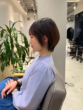 ショート SNSモニター募集！ くせ毛特化/大村のヘアスタイル