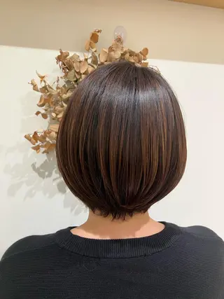 ショート 小顔似合わせカット/ レイヤー/maiのヘアスタイル