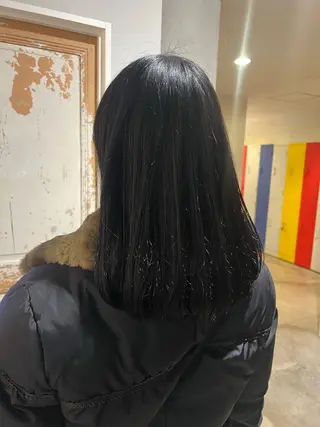 ミディアム パーマ 川原大空 無料パーマモデル募集のヘアスタイル