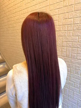 カラー Lafith 日隈悠星のヘアスタイル
