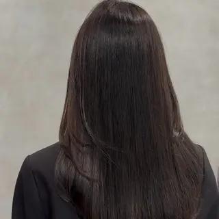 ロング カラー 艶カラー✨️縮毛矯正 ×耳ツボ💠mamiのヘアスタイル