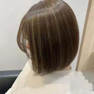 ミディアム 武蔵新城/ カット/HINAのヘアスタイル