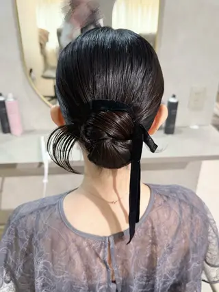 ヘアアレンジ セットサロンCURE 🩵あんみのヘアスタイル
