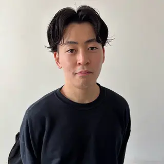 ショート パーマ メンズ men's/perm colorDaijuのヘアスタイル