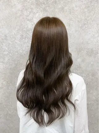 ロング カラー イワタ マハ/ minim hairのヘアスタイル