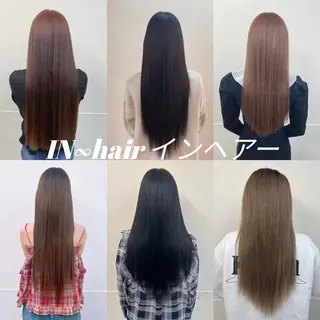 ロング カラー インヘアー/美容院 /下伊福店/﨑山瑠依のヘアスタイル