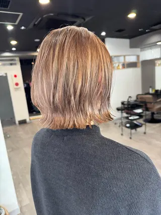 ミディアム ハイライト/髪質改善 ans/黒木 和大のヘアスタイル