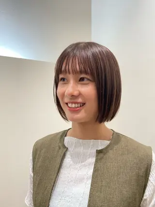 カラー 金森 実海のヘアスタイル