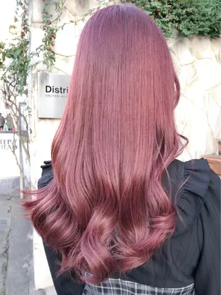 ロング カラー エクステ×ブリーチ 😈ちあき😈のヘアスタイル