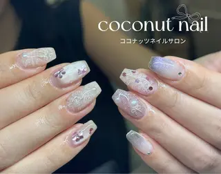 ネイル 神田 ココナッツのネイルデザイン
