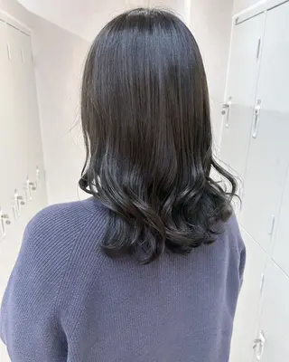 セミロング カラー Saori / ボブ /顔周り/カラー🎀のヘアスタイル