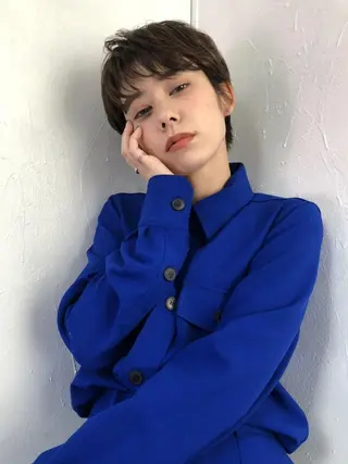 ショート 一ノ瀬 暁のヘアスタイル
