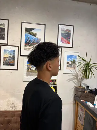 パーマ メンズ SANDGATE shionのヘアスタイル