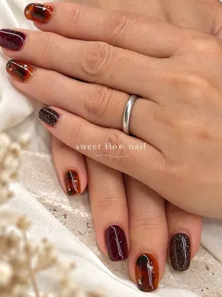 ネイル sweet flow nailのネイルデザイン
