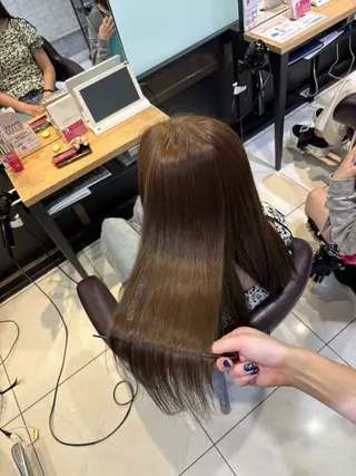 ロング カラー 🩵レイヤー✖︎ 髪質改善🩵リョウヤのヘアスタイル