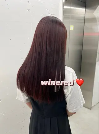 ロング カラー 🫧‪Ameri🫧 Emma ecoleのヘアスタイル