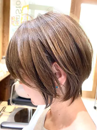 ショート Okazaki Tatsuyaのヘアスタイル
