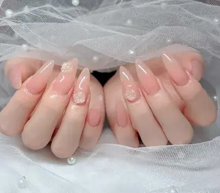 ネイル 🎀PG🩵 ネイルサロンのネイルデザイン