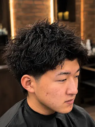 パーマ メンズ 【横浜1似合わせ 職人】昇陽のヘアスタイル