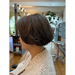 ショート カラー Lagom なかだのヘアスタイル
