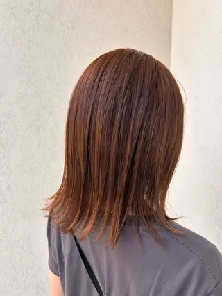 ミディアム カラー SOL _Nakamuraのヘアスタイル