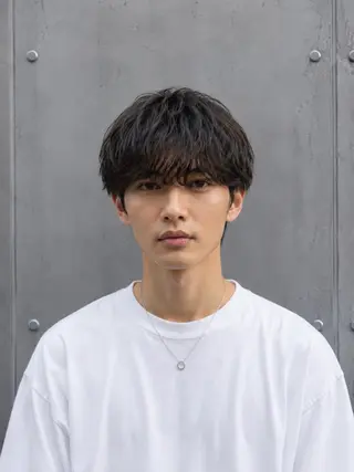ミディアム パーマ メンズ メンズの悩み解決専門 柏パーマ職人/曽我尾のヘアスタイル
