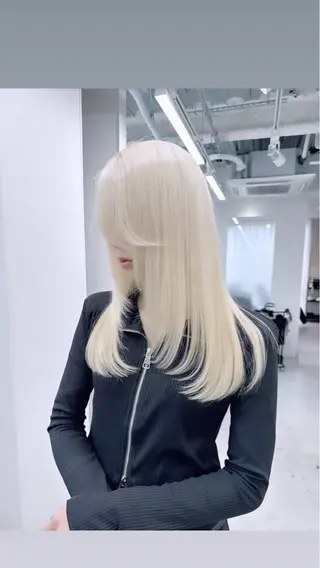カラー 陽 菜のヘアスタイル