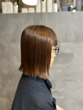 ミディアム 三好 羽美のヘアスタイル