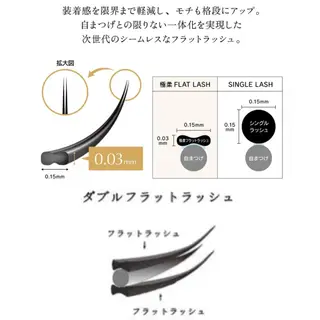 カラー パーマ ヘアアレンジ メンズ ネイル マツエク・マツパ アイブロウ and petite hanaのマツエク・マツパデザイン