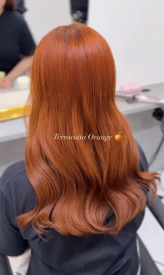 ロング カラー レイヤー透明感カラー ブリーチ🎀オトハのヘアスタイル