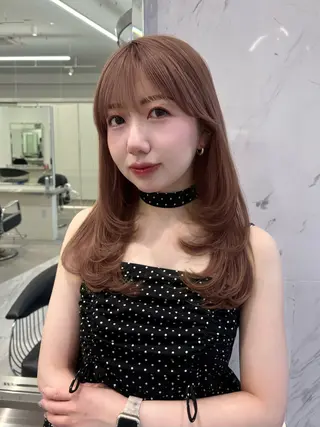 ロング Parve Mix/ 平 奈果🎀のヘアスタイル