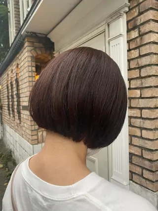 ショート カラー お任せヘア☘️☘️ 及川渚のヘアスタイル