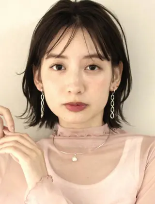 ミディアム 似合わせカット/ カラー🌼松原 寿花のヘアスタイル