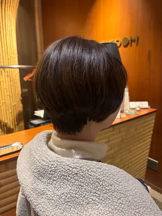 ショート kingdom青山店 小宮愛理のヘアスタイル
