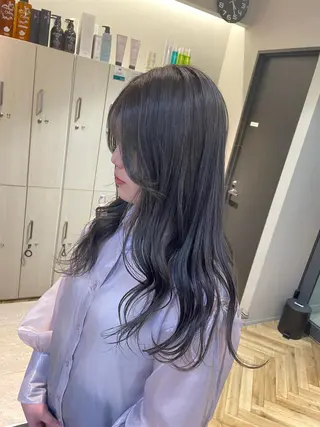 ロング カラー 浦野 剛志のヘアスタイル