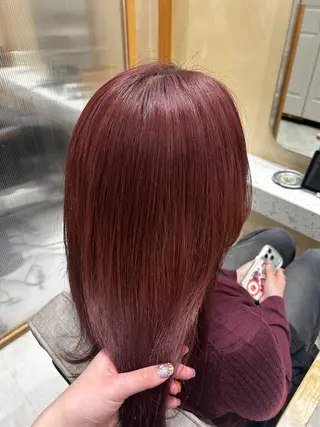 セミロング カラー 🫧艶髪ボブ🫧 チカのヘアスタイル