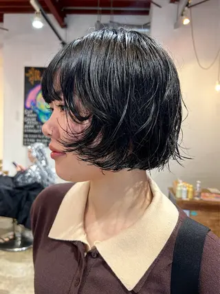 ショート ORe'S HAIR BE　GLaDまなみのヘアスタイル
