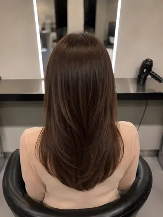 ミディアム カラー 🌈ウルトワ水素 髪質改善naru🌈のヘアスタイル