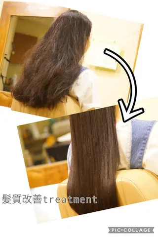 ロング 大鹿 数馬のヘアスタイル