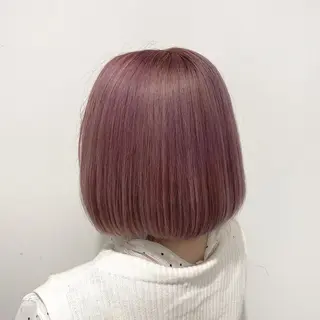 ショート カラー *モデル募集🤍横浜 透明感カラー🫧のヘアスタイル
