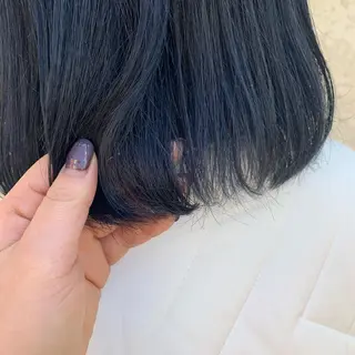 ミディアム カラー ヘアアレンジ 韓国×髪質改善特化 💍maki💍のヘアスタイル