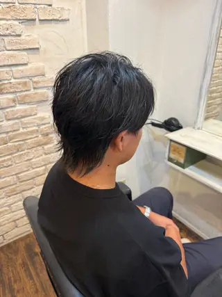 ミディアム メンズ Babylone 飯尾 香音のヘアスタイル