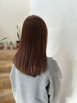カラー 鳥居 零菜のヘアスタイル