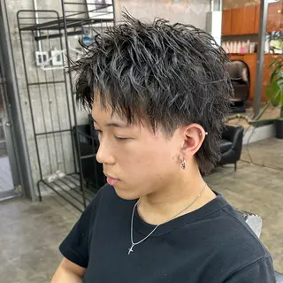 ショート パーマ メンズ 高橋大和/ メンズ特化美容師のヘアスタイル