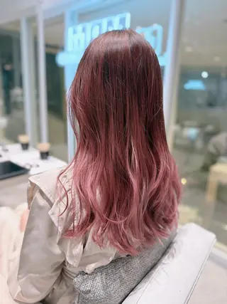 ロング M.SLASH 大元研二のヘアスタイル