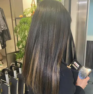 ミディアム カラー メンズ清潔感のプロ 💈メンズパーマ藤田のヘアスタイル