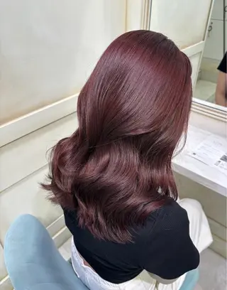 ロング カラー 透明感カラー/ ななみ🎀のヘアスタイル