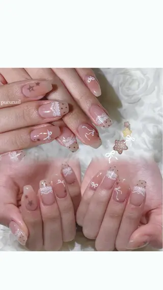ネイル purunail 🤍のネイルデザイン