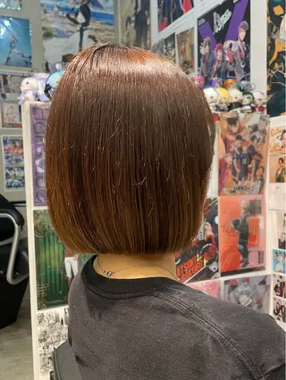 ショート 推しカラー/ ミクのヘアスタイル