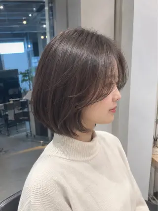 ショート カラー 韓国hair ·͜· watanabeのヘアスタイル